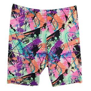 Vintage VALS Bike Shorts Womens Neon Large Active 80s 90s Customized Action Wear